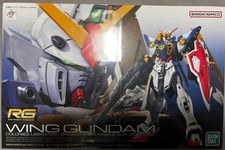 Rg 35 XXXG-01W Wing Gundam Model Kit Montage Gunpla Bandai Namco Véritable Grade