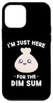 iPhone 12 mini Kawaii Cute Dim Sum I'm Just Here For The Dim Sum Case