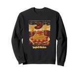 Western Spaghetti Meatballs Cowboy Fun Pasta Adventure Art Sweatshirt