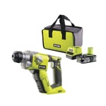 Ryobi R18SDS-L25S Battery Combination Hammer, Green