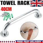 Towel Rail Cupboard Hanger Bar Over Door Kitchen Rack Bathroom Tea Hook Holder