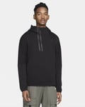 Nike Tech Fleece 1/2 Zip Pullover Hoodie Sz L Black CZ9899-010