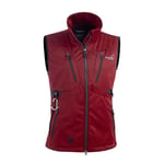 Arrak Outdoor Softshellvest Acadia W Dark red XL