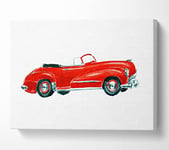 American Classic 15 Canvas Print Wall Art - Small 14 x 20 Inches