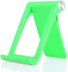Cell Phone Stand-Phone Dock: Cradle, Holder, Stand for Office Desk, Multi-Angle Adjustable Desk Compatible with iPhone 13 12 Mini 11 Pro Xs Xs Max Xr X 8 7 6 6s Plus, All Android Smartphones (GREEN)