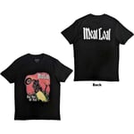 Meat Loaf Unisex T-Shirt: Bat Out Of Hell Cover (Back Print) (Medium)