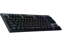 Logiteck G915 TKL Lightspeed Wireless RGB Mechanical Gaming Keyboard Linear - Black