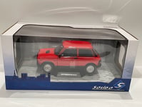 1:18 Autobianchi A112 Abarth Rouge SOLIDO voiture miniature