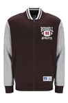 Russell Athletic E36352-SN-562 TY-FLEECE BOMBER JACKET Jacket Homme SEAL BROWN Taille XXL