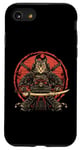 iPhone SE (2020) / 7 / 8 Samurai Cat Japanese Warrior Japanese Samurai Cat Artwork Case