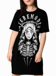 Nun Of Satan T-shirt Klänning