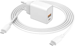 1,8 M Chargeur Rapide Compatible Avec Google Pixel 9, 9 Pro, 9 Pro Xl, 9 Pro Fold, Pixel 8 8a 8 Pro, Pixel 7 Pro, Pixel-6-Pro,Pixel 7 6 5 4 3 2, Pixel 6a 5a Adaptateur Secteur Et C[Cha301355]