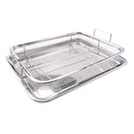 Deluxe Air Fry in Your Oven 2-Piece Set, Baking Pan Perfect for the Grill J4V5