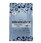 Monster Katt Original, Sterilized, Fish
