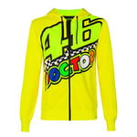 Valentino Rossi Collection Vr46 Classic Veste Homme, Jaune, XL