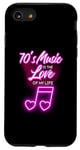 iPhone SE (2020) / 7 / 8 70's Music Is The Love Of My Life Melody Case