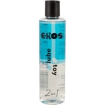 Eros: 2in1 Water-based Lubricant, Lube & Toy, 250 ml Transparent