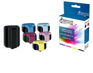 PREMIUM CARTOUCHE - 6 Cartouche compatible pour HP 363XL Noir + Cyan + Magenta + Jaune + Light Cyan + Light Magenta HP PhotoSmart 3100 Series 3110 320