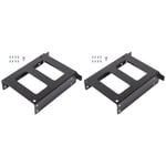 2X PCI Slot 2.5Inch IDE/SATA/SSD/HDD Rear Panel Mount Bracket Hard Drive5082