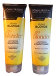 John Frieda Sheer Blonde Go Blonder - Shampoo 250ml and Conditioner 250ml