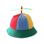 Helikopter Propeller Bucket Hat Strand Solhatt Barn Sommar Resa Fiskarekeps