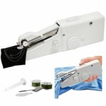 Portable Small Handheld Sewing Machine Mini Stitch Craft Home Travel Cordless Uk