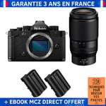 Nikon Zf + 70-180mm f/2.8 + 2 Nikon EN-EL15C + Ebook '20 Techniques pour Réussir vos Photos' - Appareil Photo Hybride