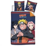 Naruto Single Duvet Cover Set 140 x 200 cm Japanese Manga Anime. Ninja