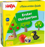 HABA 4655 - Mes premiers jeux - le premier verger - jeu éducatif de couleurs et de formes en bois - 2 ans version allemande