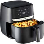 Air Fryer E50 xl (Friteuse sans huile à air chaud, capacité 5,7 l, 1700 w, 8 programmes automatiques, ecran tactile digital, régulation de la