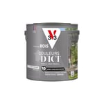 V33 Peinture Bois Couleurs d'ICI ® - Gris flotté - 2L