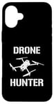 Coque pour iPhone 16 Plus Drone Hunter Objet volant Contrôle de la circulation aérienne