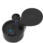 True Wireless Earbuds, Bluetooth 5.0 Headphones with Charging Case, Premium Deep Bass, Hands-Free Earphones with Microphone, Noise Canceling Headphones, Gaming Headsets(Black)