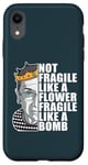 iPhone XR Ruth Bader Ginsburg NOT FRAGILE LIKE A FLOWER BOMB RBG Meme Case