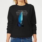 Sweat Femme Sabre Laser Star Wars Classic - Noir - L