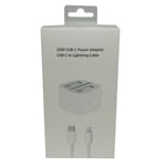 20W USB Type C For Apple PD Power Adapter Plug & Cable Fast Charger