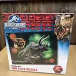 Jurassic World Triceratops 300 Piece Jigsaw Puzzle Jurassic Park New Sealed.