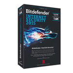 Bitdefender Internet Security 2015 PC 1 an 3 postes