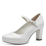 Tamaris Femme 1-24494-42 Escarpins, Blanc breveté, 35 EU