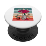 Champignons de personnages humanoïdes fantastiques inspirés PopSockets PopGrip Adhésif