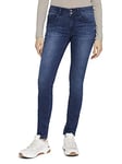 TOM TAILOR 202212 Alexa Skinny Jeans Femme ,10282 - Dark Stone Wash Denim (2) ,28W / 32L