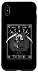 iPhone XS Max Vintage Tarot Card The Lovers Grim Reaper Occult Unholy Case