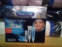 Rapid WHITE  2 WEEK TOOTH Whitening  SYSTEM KIT NEW