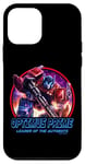 Coque pour iPhone 12 mini Transformers War For Cybertron Optimus Prime Leader Poster