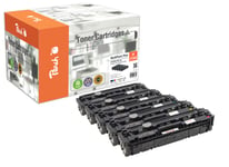 Peach-lasertoner som passar till HP 216A Lasertoner Multipack Plus W2410-3A, 5-pack