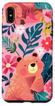 Coque pour iPhone XS Max Rose moderne Tropical Mama Bear Mama Bear Mignon Fleur Design pour