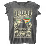 Pink Floyd Womens/Ladies Carnegie Hall Burnout T-Shirt - M