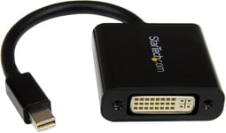 Adaptateur Mini DisplayPort vers DVI - Convertisseur Mini DP à DVI-D - Vidéo 1080p - mDP ou TB 1/2 Mac/PC vers Moniteur DVI - Câble Compact mDP 1.2 vers DVI Single-Link (MDP2DVI3).[V203]