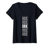 Womens Ork V-Neck T-Shirt