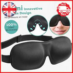 Eye Mask For Sleeping, Unimi Upgraded Sleep Mask Blindfold 3d Contoured Eye 100%